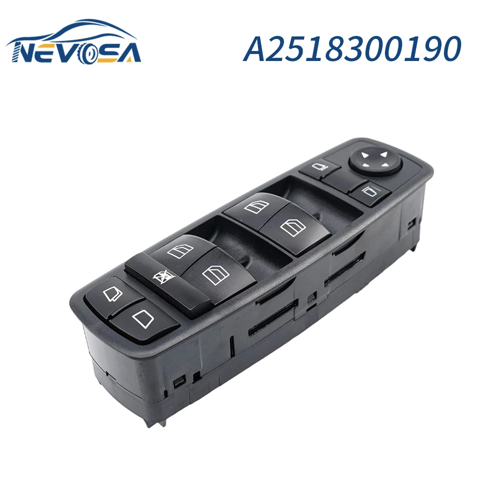 NEVOSA Главная панель переключателя стеклоподъемника автомобиля evosa A2518300190 для Mercedes Benz Class A B GL ML R GL320 GL350 R320 R500 R63 2518300190
NEVOSA Главная панель переключателя стеклоподъемника автомобиля evosa A2518300190 для Mercedes Benz Class A B GL ML R GL320 GL350 R320 R500 R63 2518300190