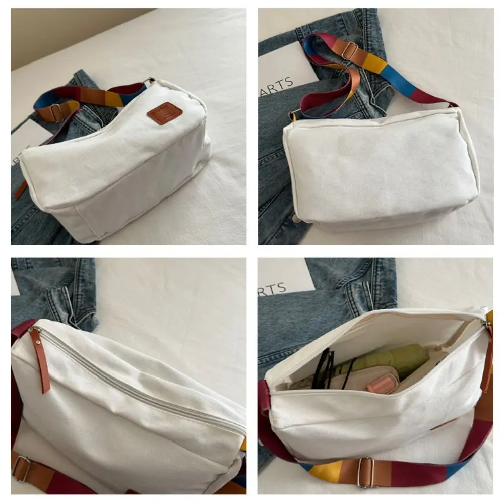 Casual Canvas Crossbody Bags Colored Shoulder Strap Vintage Shoulder Bag Solid Color Fanny Pack Women
Casual Canvas Crossbody Bags Colored Shoulder Strap Vintage Shoulder Bag Solid Color Fanny Pack Women