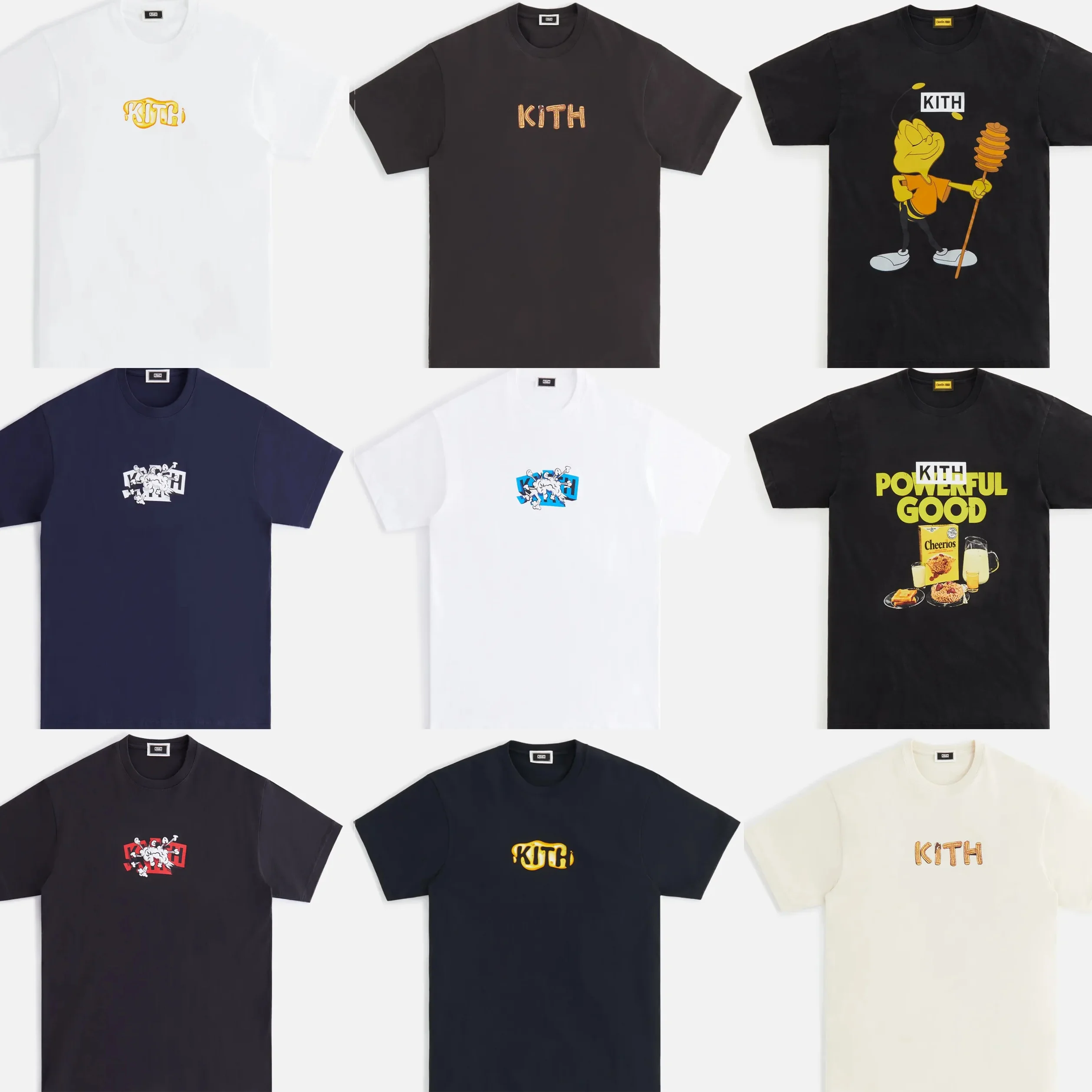 KITH Explosive Art Print American High Street Fashion Loose Fit Cotton round Neck Short Sleeve T-Shirt Unisex Summer Tee
KITH Explosive Art Print American High Street Fashion Loose Fit Cotton round Neck Short Sleeve T-Shirt Unisex Summer Tee