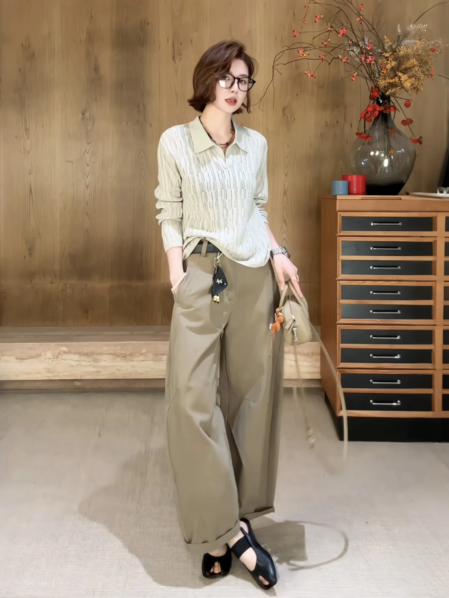 Casual Pants Korean Style Versatile Lazy Match Knife Workwear Summer New Arrival High Waist Zipper Pocket Ladies Pants
Casual Pants Korean Style Versatile Lazy Match Knife Workwear Summer New Arrival High Waist Zipper Pocket Ladies Pants
