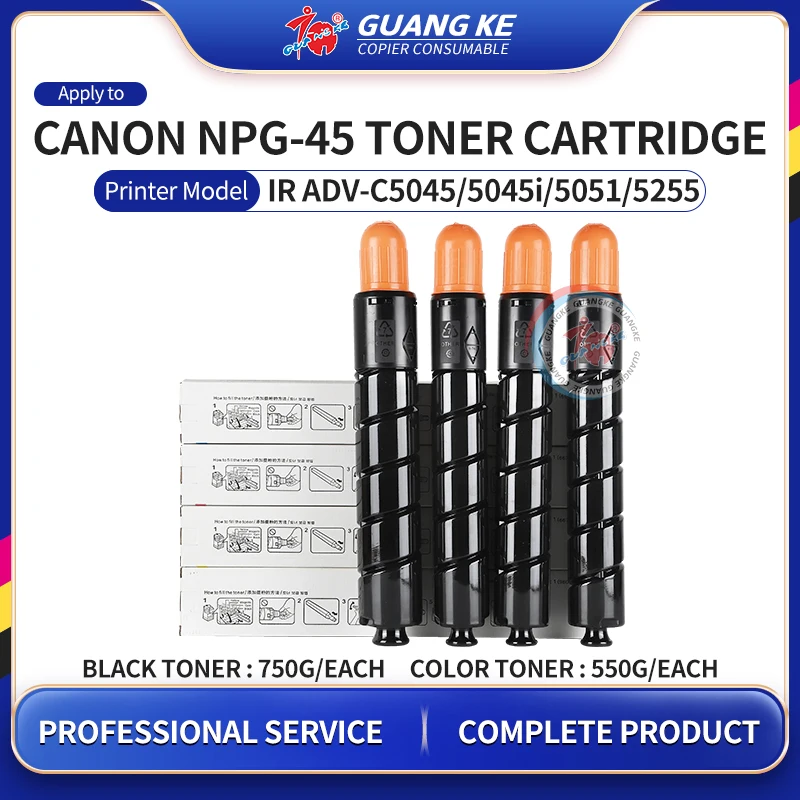 NPG-45 NPG45 тонер-картридж для Canon IR ADV-C5045 5045i 5051 5250 5255 черный 750 г тонер-картридж
NPG-45 NPG45 тонер-картридж для Canon IR ADV-C5045 5045i 5051 5250 5255 черный 750 г тонер-картридж