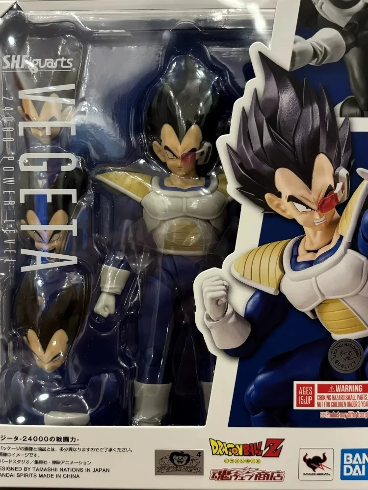 Bandai Action Figure Soul Limited SHF Dragon Ball Series Vegeta -24000 Combat Power-Action Figure Model Toy Gift Collection
Bandai Action Figure Soul Limited SHF Dragon Ball Series Vegeta -24000 Combat Power-Action Figure Model Toy Gift Collection