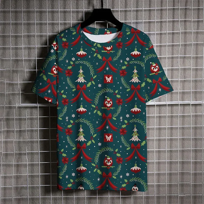 Fashion 3D Happy Christmas Printing T Shirt Santa Claus Xmas Elk Graphic Tee Shirts Kid Funny Streetwear Short Sleeves Clothing
Fashion 3D Happy Christmas Printing T Shirt Santa Claus Xmas Elk Graphic Tee Shirts Kid Funny Streetwear Short Sleeves Clothing