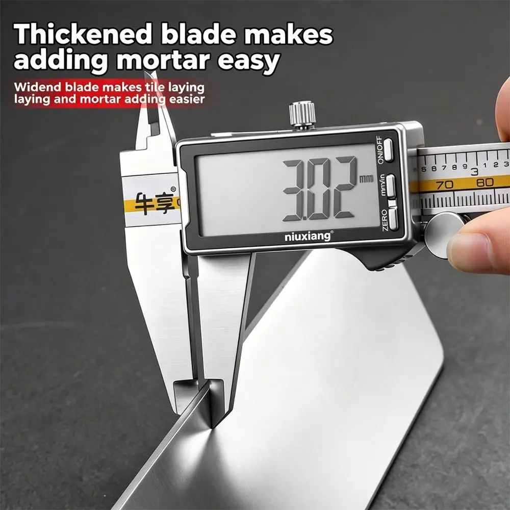 Flat/Pointed/Round Head Brick Trowel Stainless Steel Wooden Handle Masonry Trowel Thickened Body Household & Construction Use
Flat/Pointed/Round Head Brick Trowel Stainless Steel Wooden Handle Masonry Trowel Thickened Body Household & Construction Use