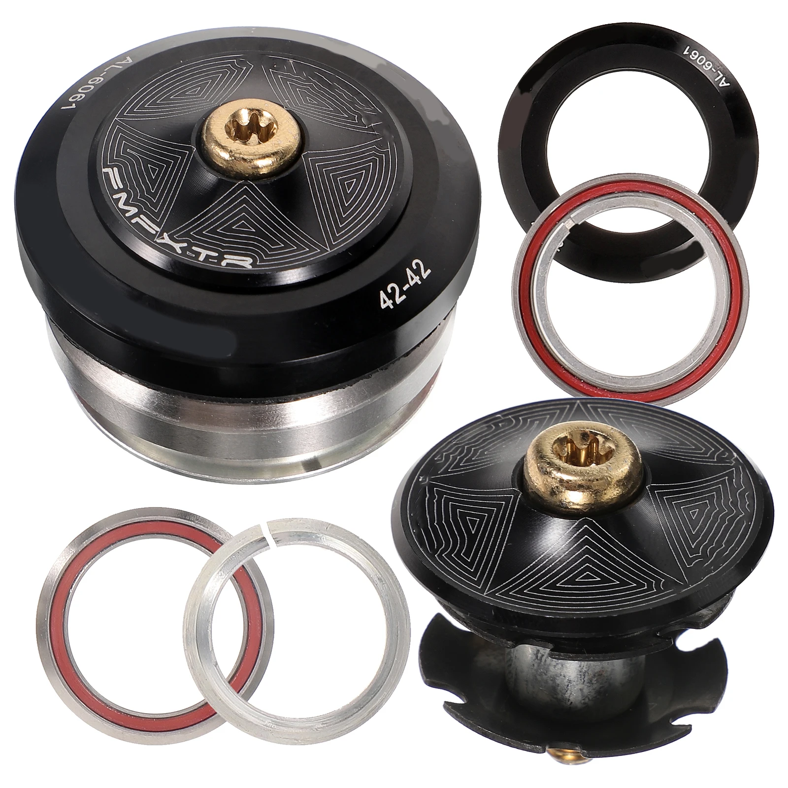 Bowl Group Bearing Accessories 42-42mm Sealed Double Bearings Smooth Durable Lightweight Replacement Bike Headset Suitable
Bowl Group Bearing Accessories 42-42mm Sealed Double Bearings Smooth Durable Lightweight Replacement Bike Headset Suitable