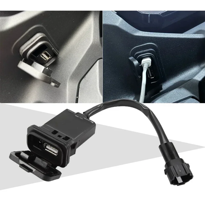 Motorcycle USB Charging Interface Plastic Impulse Charging Port for CFMOTO 800NK 800 NK 450 SR SS 450SR 450SS 450NK
Motorcycle USB Charging Interface Plastic Impulse Charging Port for CFMOTO 800NK 800 NK 450 SR SS 450SR 450SS 450NK
