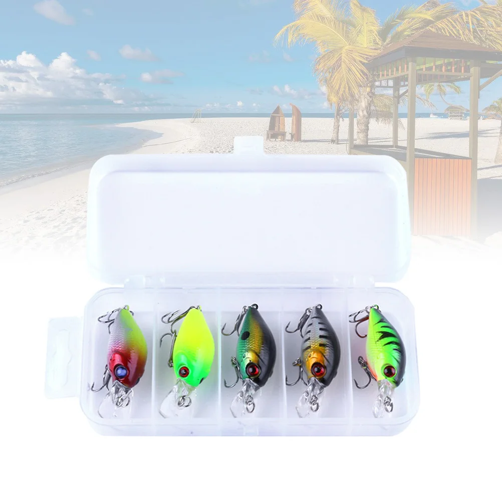 5pcs Fishing Lure Bait Box Set Lifelike Grub Baits Simulation Reusable Eco Friendly Fish Shaped Vivid Design Tool Anglers 
5pcs Fishing Lure Bait Box Set Lifelike Grub Baits Simulation Reusable Eco Friendly Fish Shaped Vivid Design Tool Anglers