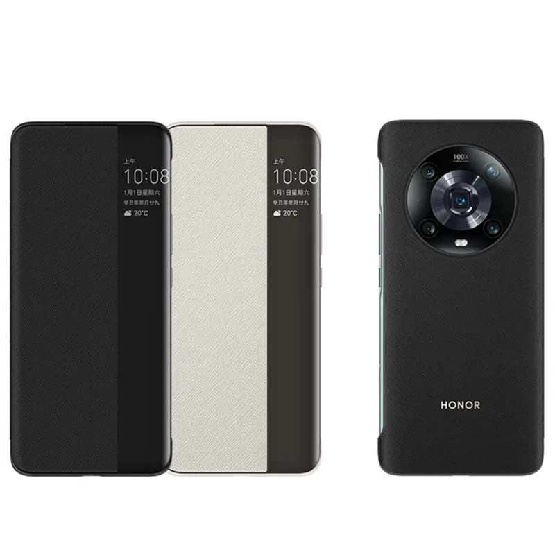 100% official Original Honor Magic 4/4 Pro/ 4 Ultimate case smart cover flip leather View window shockproof phone case
100% official Original Honor Magic 4/4 Pro/ 4 Ultimate case smart cover flip leather View window shockproof phone case