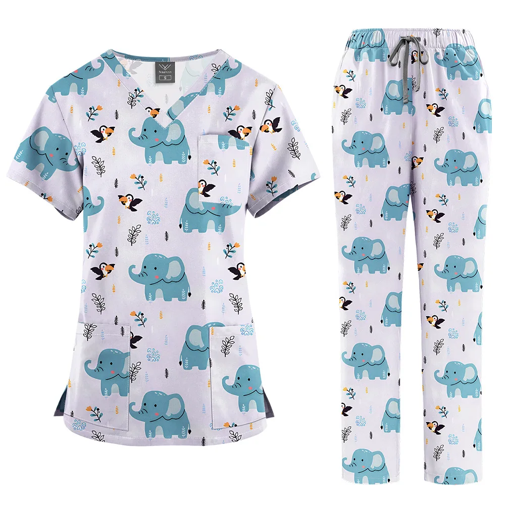 Fashion Print Medical Uniforms Cartoon Hospital Scrubs Sets Nurses Accessories Dental Clinic Beauty Salon Workwear Clothes Suits
Fashion Print Medical Uniforms Cartoon Hospital Scrubs Sets Nurses Accessories Dental Clinic Beauty Salon Workwear Clothes Suits
