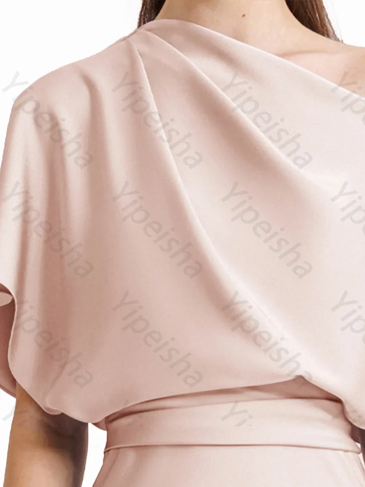 Customized Sexy One-shoulder Short Sleeves Pleat Evening Dresses Elegant Celebrity Dress Exquisite High Quality Prom Party Gowns
Customized Sexy One-shoulder Short Sleeves Pleat Evening Dresses Elegant Celebrity Dress Exquisite High Quality Prom Party Gowns