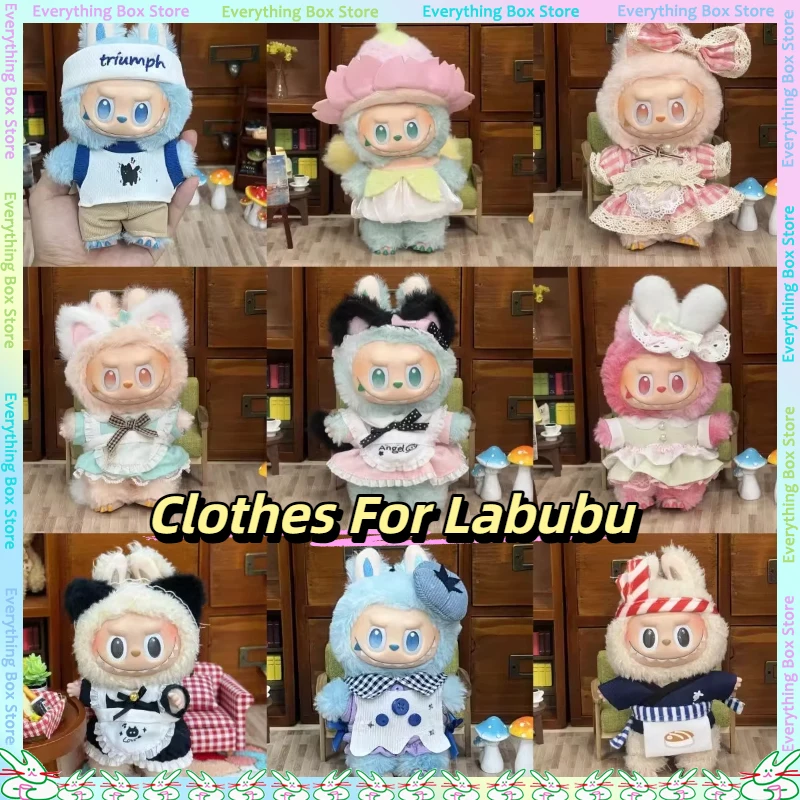 Пеленальная одежда для кукол Labubu для первого, второго и детей третьего поколения, платье, комплект на подтяжках, штаны, супер милый
Пеленальная одежда для кукол Labubu для первого, второго и детей третьего поколения, платье, комплект на подтяжках, штаны, супер милый