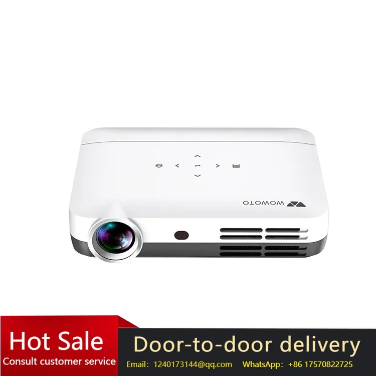 WOWOTO H10S Full HD 450 ANSI Lumens 3D Video Projector with Android 9.0, BT 5.0, WIFI, and Bluetooth - Smart Projector
WOWOTO H10S Full HD 450 ANSI Lumens 3D Video Projector with Android 9.0, BT 5.0, WIFI, and Bluetooth - Smart Projector