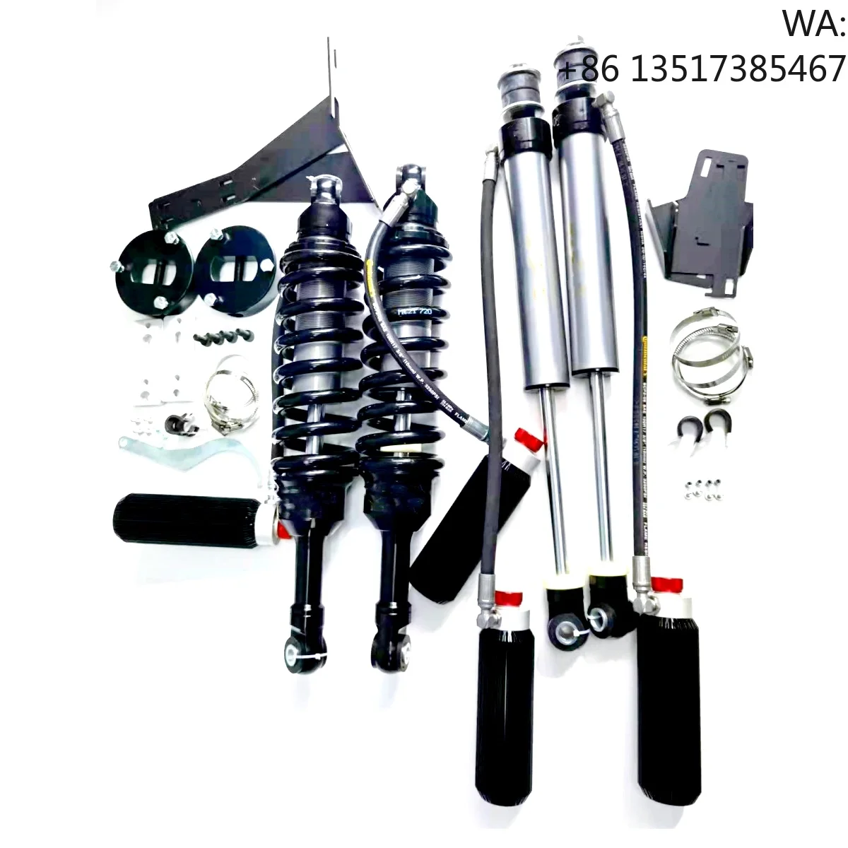 New Condition 4x4 Off-Road Coilover Shock Absorber Front Suspension for Land Cruiser Prado 4th Gen LC150 (120/150)
New Condition 4x4 Off-Road Coilover Shock Absorber Front Suspension for Land Cruiser Prado 4th Gen LC150 (120/150)