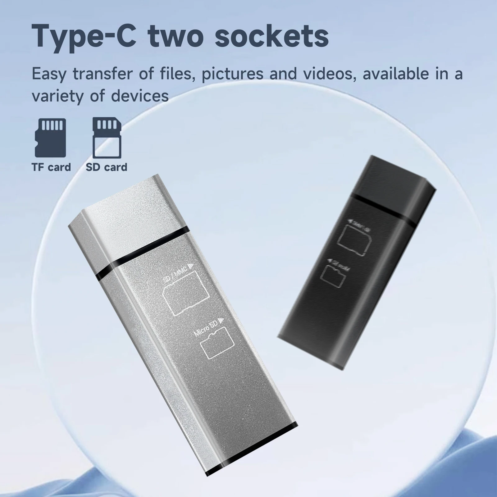Прочный 2-в-1 USB 3.0 Micro SD Card Reader Высокоскоростная передача данных Совместимость до 5 Гбит/с Несколько для камеры ПК
Прочный 2-в-1 USB 3.0 Micro SD Card Reader Высокоскоростная передача данных Совместимость до 5 Гбит/с Несколько для камеры ПК