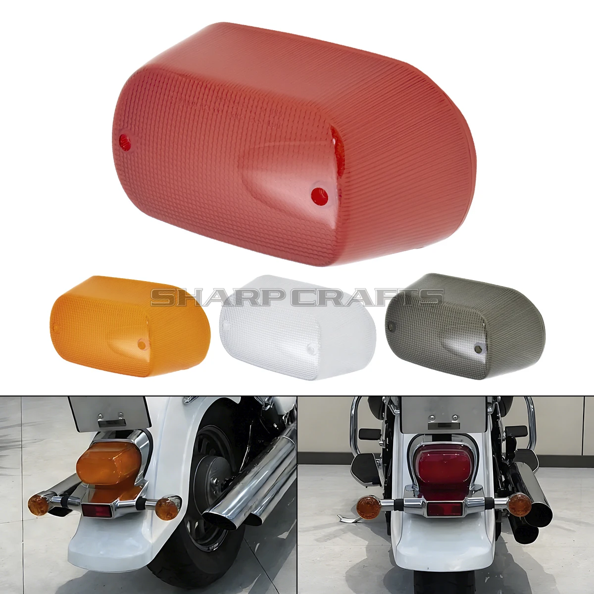 For Suzuki VL800 Intruder VL1500 C50 Boulevard C90 C90T Rear Brake Tail Light Lens Cover Replacement Motorcycle Accessories
For Suzuki VL800 Intruder VL1500 C50 Boulevard C90 C90T Rear Brake Tail Light Lens Cover Replacement Motorcycle Accessories