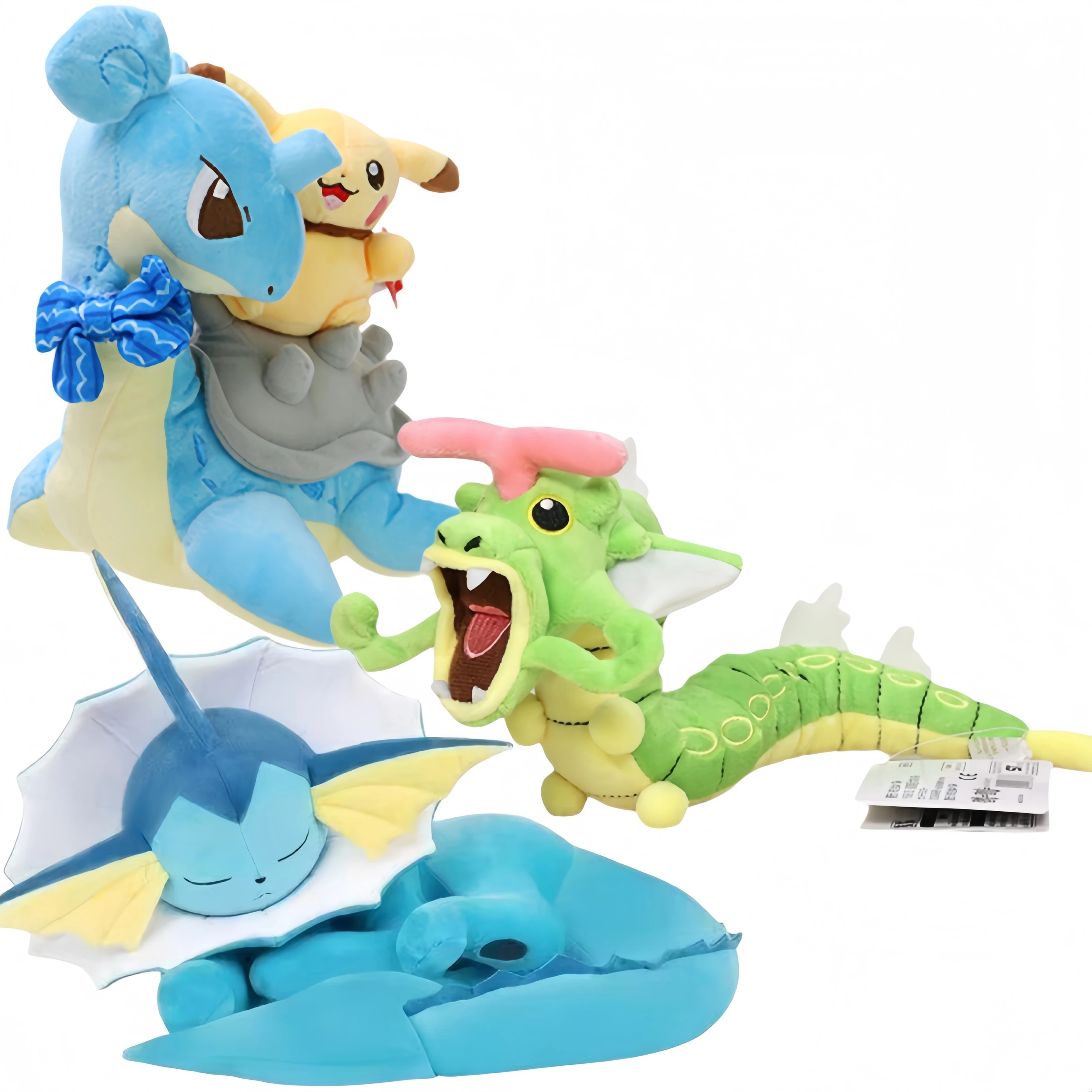 Pokemon Caterpie Fuse Gyarados Peluche Eevee Evoli Sleep Vaporeon Plush Pikachu Peluche Riding Lapras Latios Latias Plush Doll
Pokemon Caterpie Fuse Gyarados Peluche Eevee Evoli Sleep Vaporeon Plush Pikachu Peluche Riding Lapras Latios Latias Plush Doll