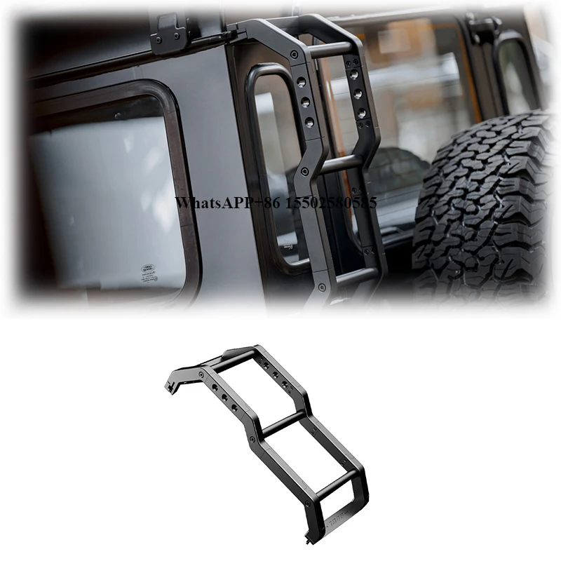 PLUMB 76 Series for Land Rover Ladder Material Aluminum for Defender 90/110/130
PLUMB 76 Series for Land Rover Ladder Material Aluminum for Defender 90/110/130