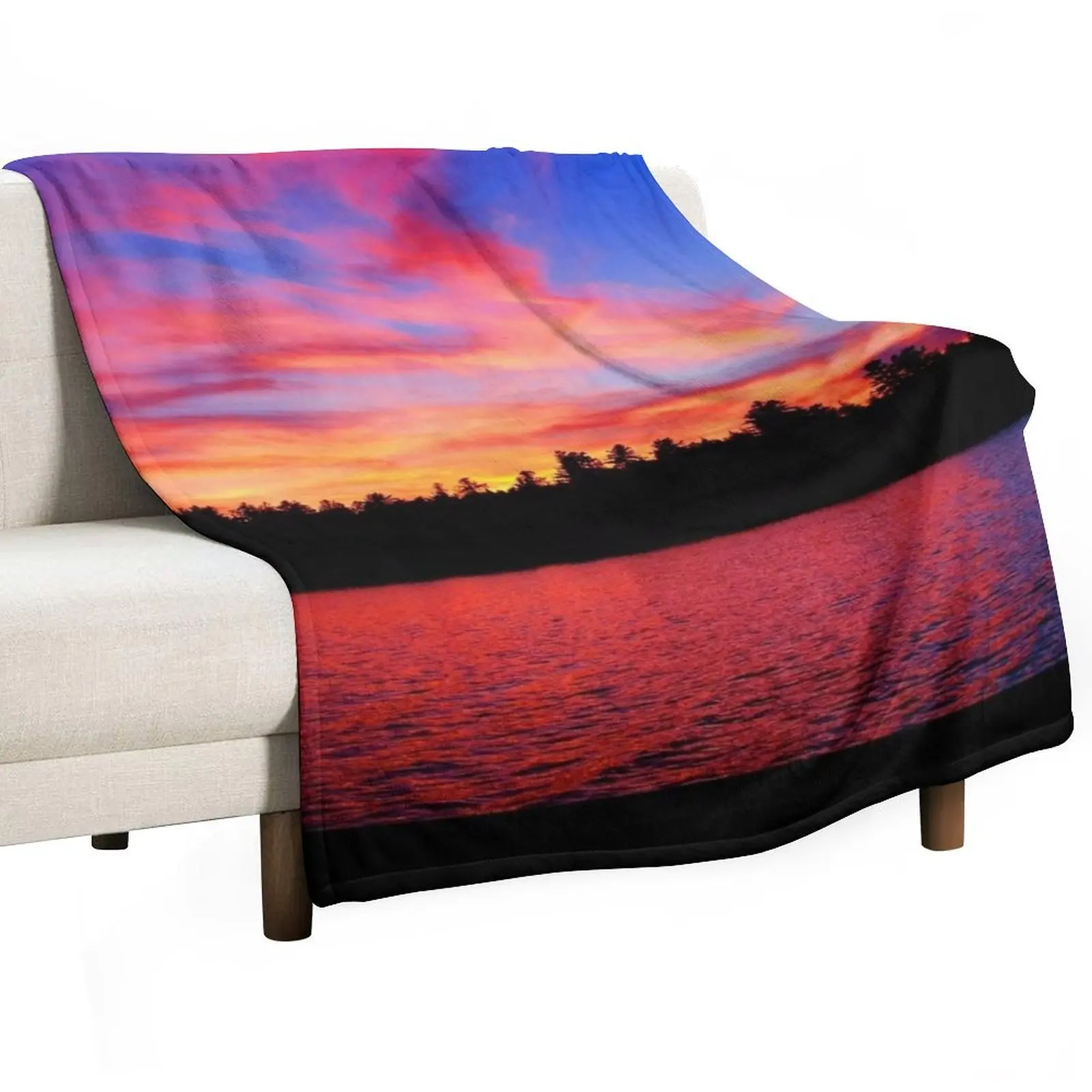 Lake Sunset Throw Blanket Multi-Purpose Thins Flannels Thin Blankets
Lake Sunset Throw Blanket Multi-Purpose Thins Flannels Thin Blankets