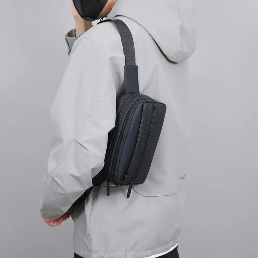 PU Men's Waist Bag Adjustable Single Shoulder Crossbdoy Chest Bag Multilayer Multifunctional Running Pouch Belt Gym
PU Men's Waist Bag Adjustable Single Shoulder Crossbdoy Chest Bag Multilayer Multifunctional Running Pouch Belt Gym