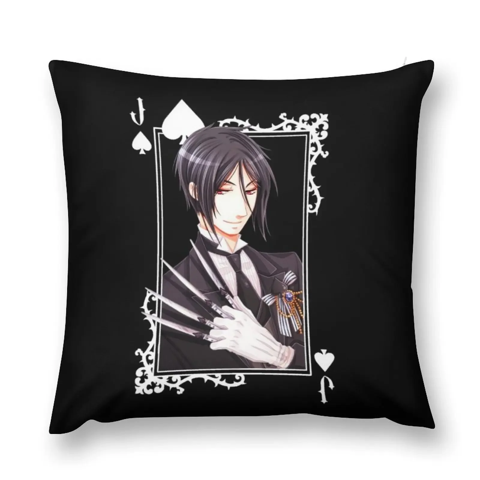 Anime black butler, Sebastian Michaelis Throw Pillow Pillow Case Luxury Pillow Cover Decor Christmas
Anime black butler, Sebastian Michaelis Throw Pillow Pillow Case Luxury Pillow Cover Decor Christmas