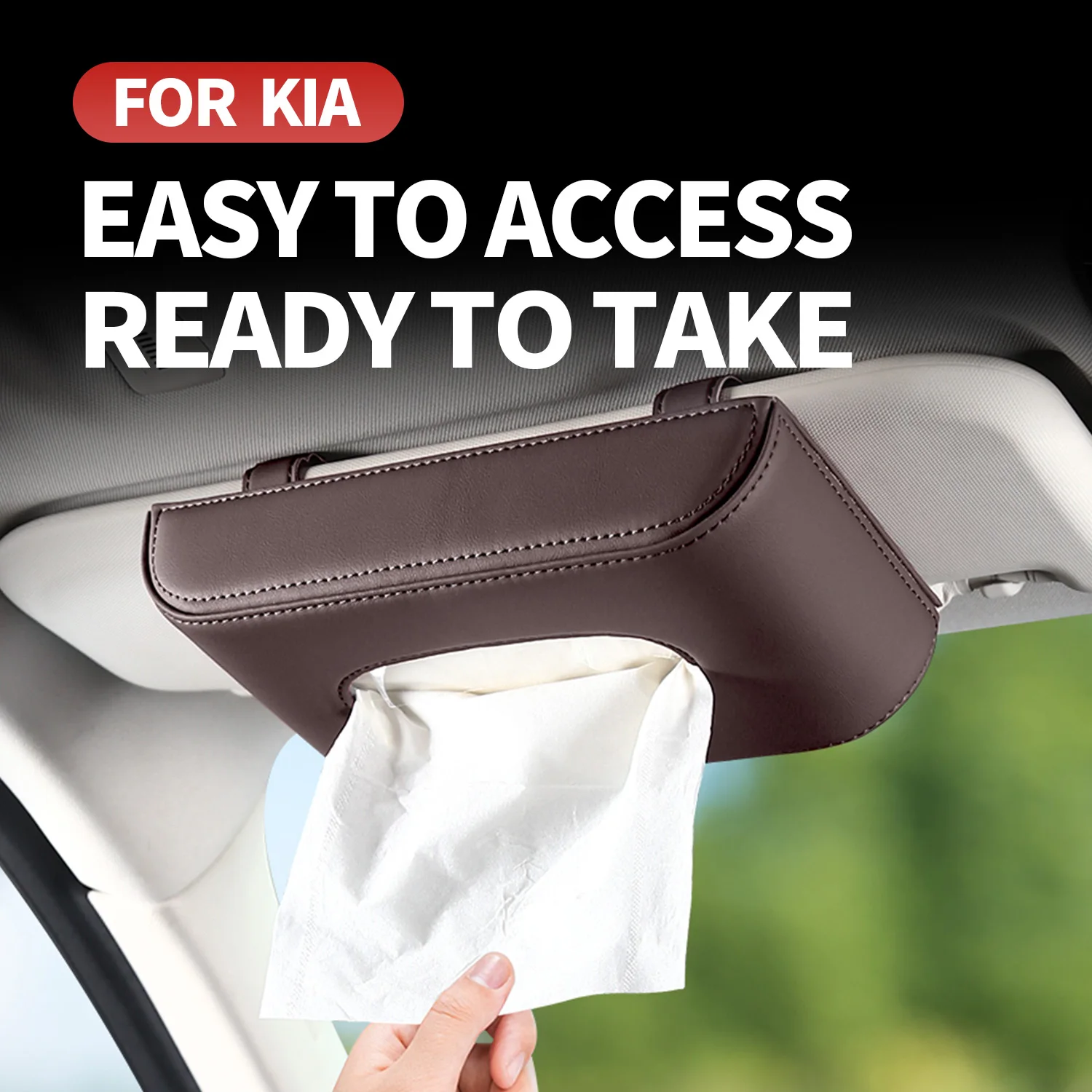 Для KIA Sportage Forte CeratoOptima Carnival Rio Stonic Sorento Seltos Stinger автомобильный солнцезащитный козырек с пряжкой для карт кожаная коробка для салфеток
Для KIA Sportage Forte CeratoOptima Carnival Rio Stonic Sorento Seltos Stinger автомобильный солнцезащитный козырек с пряжкой для карт кожаная коробка для салфеток