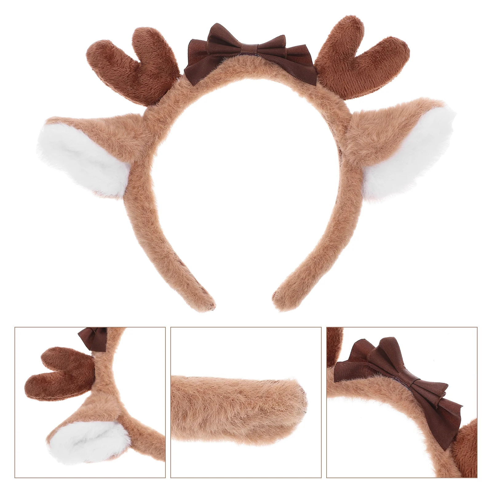 Deer Ear Headband Plush Decorative Hairband Make up Creative Lovely Dress Fabric Reusable Comfortable
Deer Ear Headband Plush Decorative Hairband Make up Creative Lovely Dress Fabric Reusable Comfortable