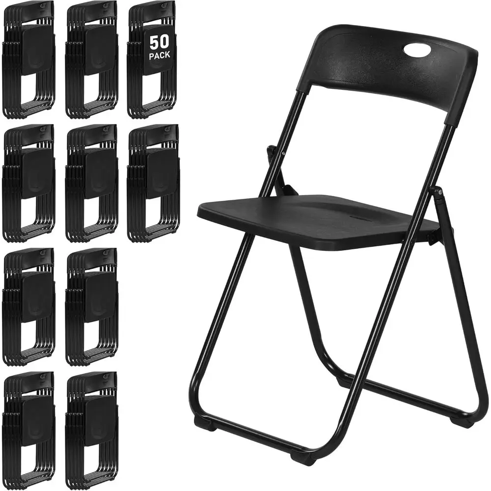 Black Plastic olding Chairs 50 Pack, Lightweight oldable Chair with 350lbs acity, Metal e Easy to old & Store, Commercial Chairs
Black Plastic olding Chairs 50 Pack, Lightweight oldable Chair with 350lbs acity, Metal e Easy to old & Store, Commercial Chairs