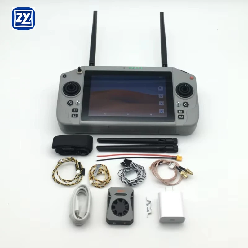 Skydroid G20 16-channel dual-band 2.4G/5.8G remote control, FPV image transmission, transmission distance 30km, plastic material
Skydroid G20 16-channel dual-band 2.4G/5.8G remote control, FPV image transmission, transmission distance 30km, plastic material