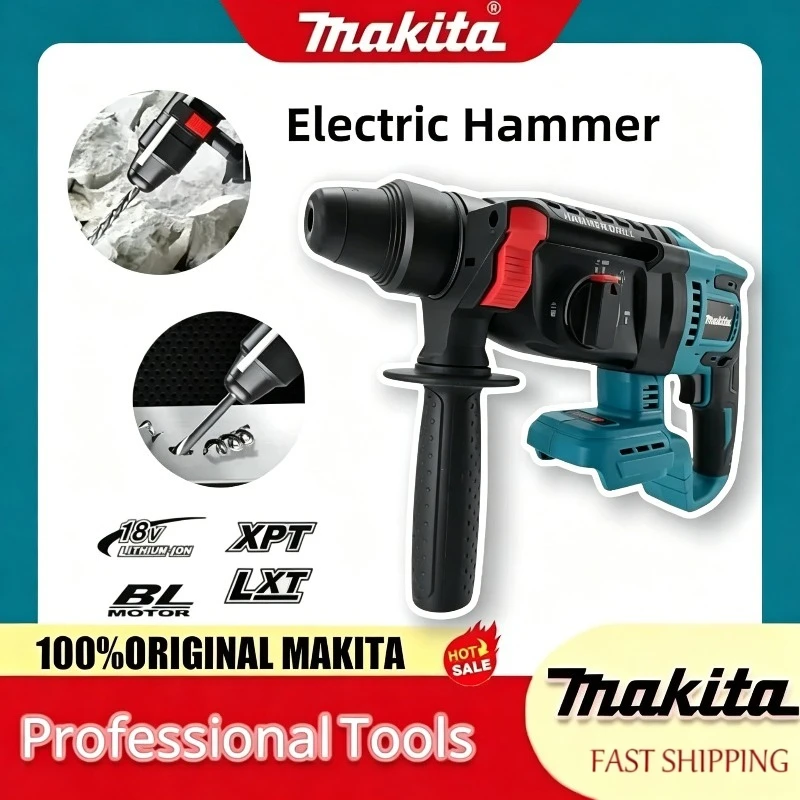 Makita Cordless Hammer Brushless Electric Hammer Wireless Drills For Makita 18v Battery Power Tool Original
Makita Cordless Hammer Brushless Electric Hammer Wireless Drills For Makita 18v Battery Power Tool Original