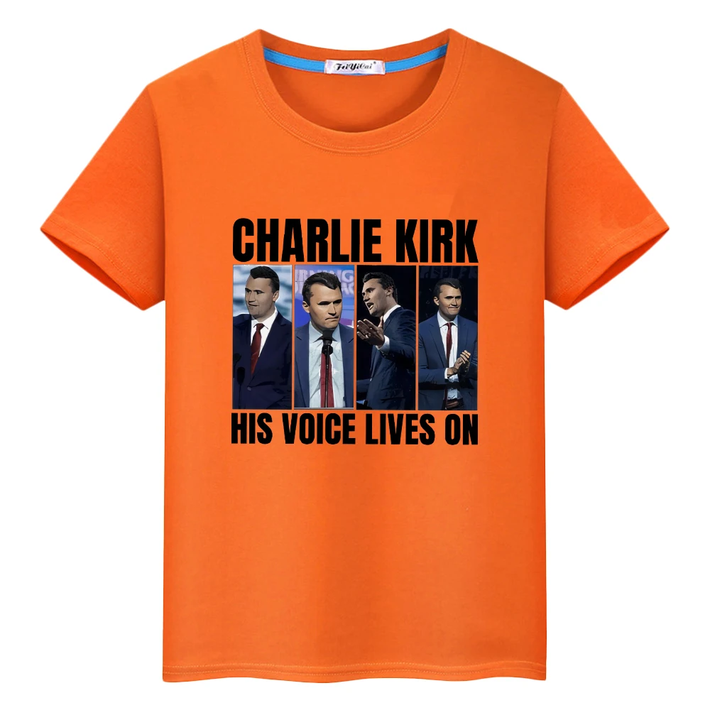 t shirt for kids boy 10year Charlie Kirk FREEDOM print Anime Short 100%Cotton cartoon Tops y2k Halloween Tees kids clothes girls
t shirt for kids boy 10year Charlie Kirk FREEDOM print Anime Short 100%Cotton cartoon Tops y2k Halloween Tees kids clothes girls