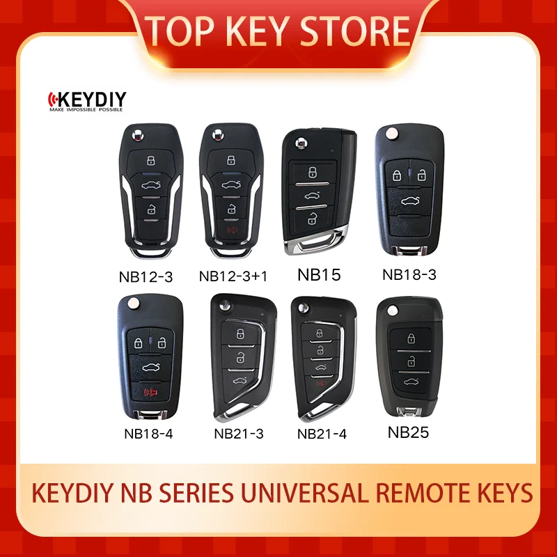 10PCS KeyDiy NB Universal remote key NB12-3 NB12-3+1 NB15 NB18-3 NB18-4 NB21-3 NB21-4 NB25 4647 Electronic chip KDMax/MINI/X2/X4
10PCS KeyDiy NB Universal remote key NB12-3 NB12-3+1 NB15 NB18-3 NB18-4 NB21-3 NB21-4 NB25 4647 Electronic chip KDMax/MINI/X2/X4