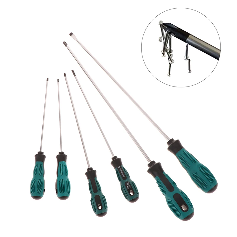 1 шт., магнитная отвертка с зеленой резиновой ручкой, длинная шлицевая отвертка, инструмент для установки и разборки и ремонта
1 шт., магнитная отвертка с зеленой резиновой ручкой, длинная шлицевая отвертка, инструмент для установки и разборки и ремонта