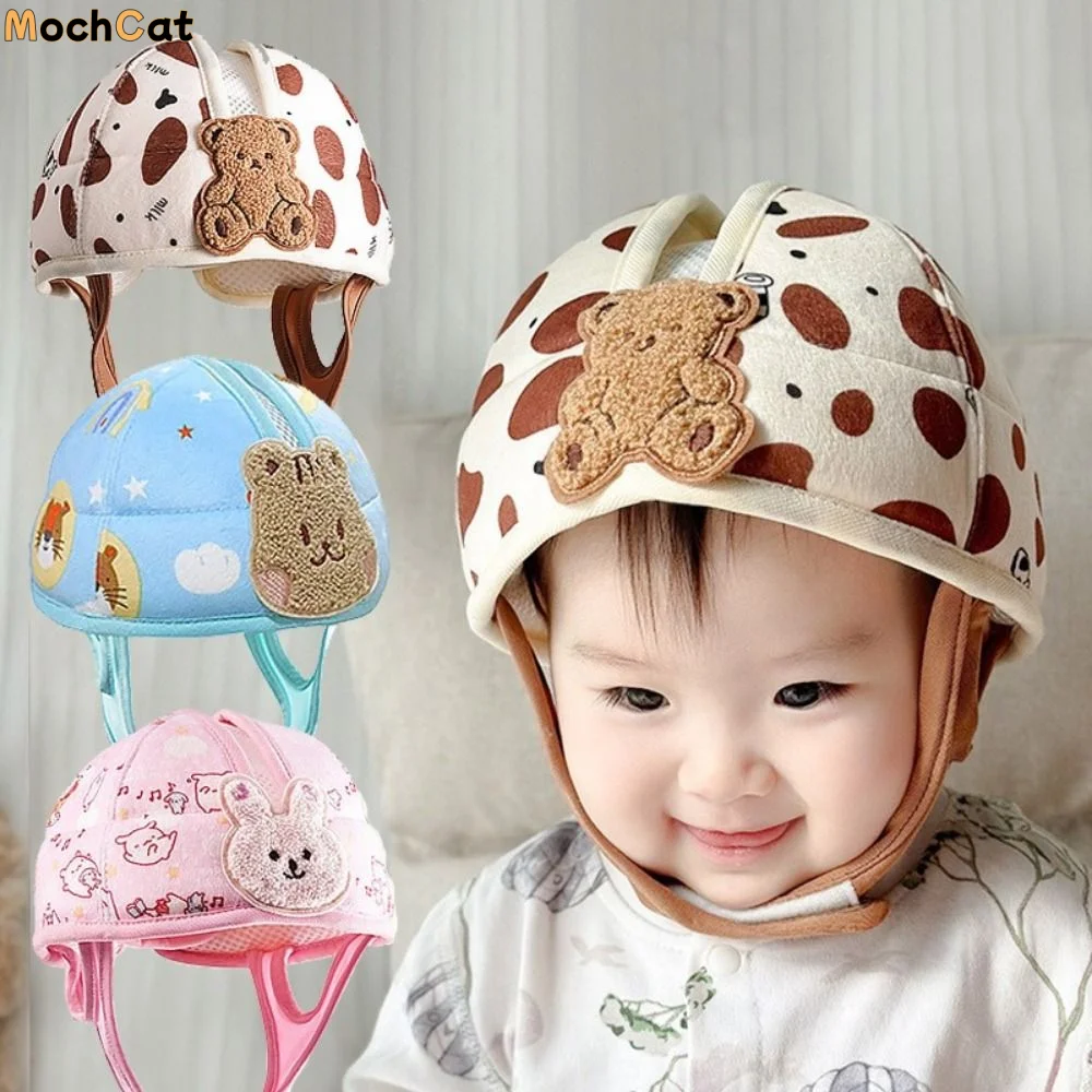 Детский защитный шлем с мультяшным дизайном, регулируемый, для защиты головы малыша, дышащий, амортизирующий, противоударный, для бега
Детский защитный шлем с мультяшным дизайном, регулируемый, для защиты головы малыша, дышащий, амортизирующий, противоударный, для бега