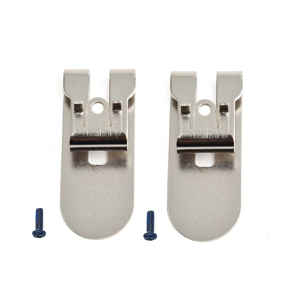 2pc Belt Hook Clips Kit Steel For DCF620 DCF620B DCF622 Drywall Screwgun N435687 Belt Clips Drill Driver Power Tool Accessories
2pc Belt Hook Clips Kit Steel For DCF620 DCF620B DCF622 Drywall Screwgun N435687 Belt Clips Drill Driver Power Tool Accessories
