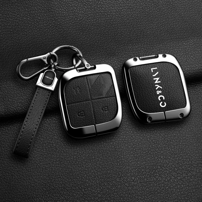Zinc Alloy Leather Car Intelligent Remote Key Cover suitable for LYNK&CO 08 2022 2023 2024 Car Key Protection Case
Zinc Alloy Leather Car Intelligent Remote Key Cover suitable for LYNK&CO 08 2022 2023 2024 Car Key Protection Case