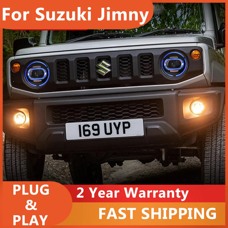 Фара для Suzuki Jimny 2018-2020, головной фонарь DRL, указатель поворота, ближний свет, линза проектора
Фара для Suzuki Jimny 2018-2020, головной фонарь DRL, указатель поворота, ближний свет, линза проектора
