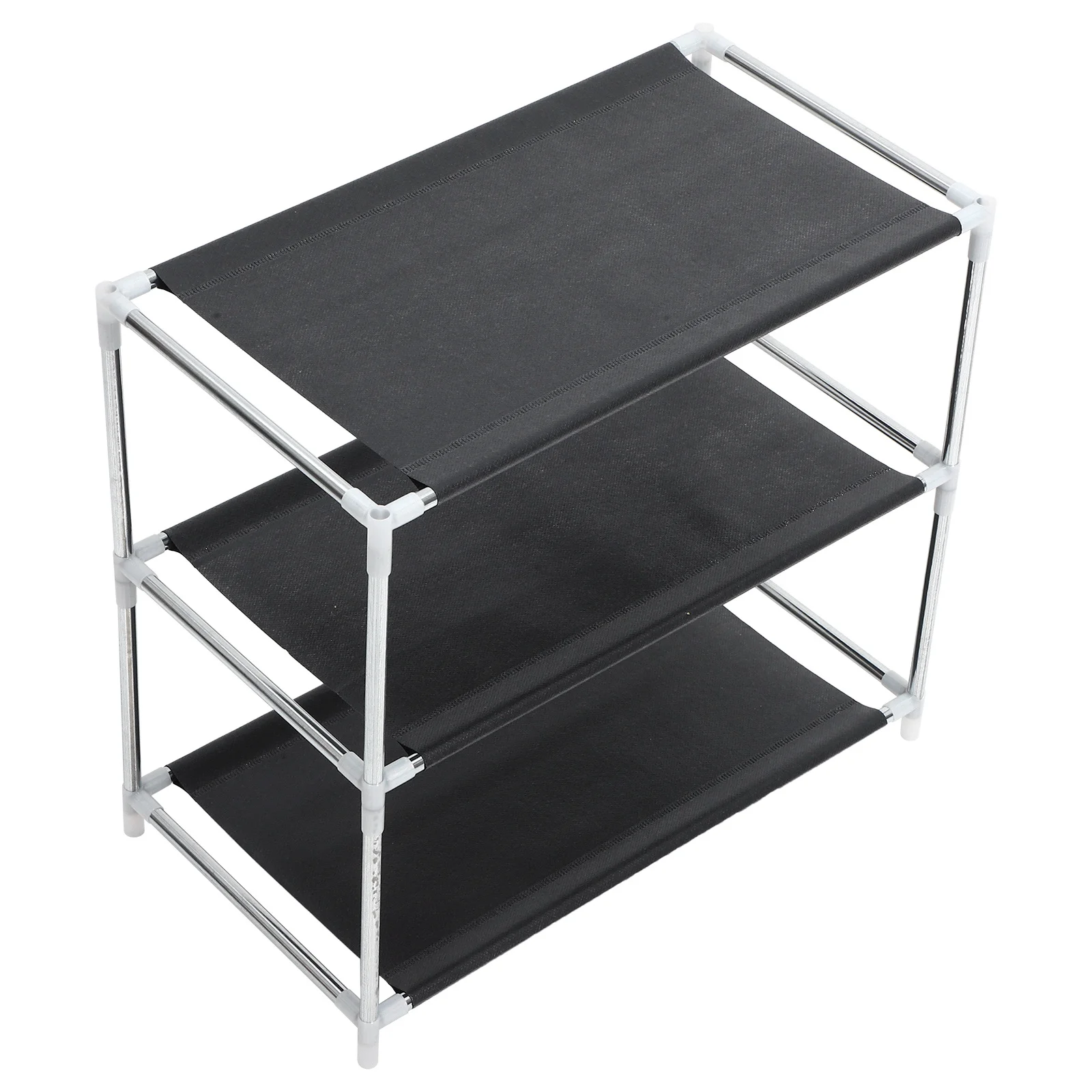 3-Layer Multi-Layer Shoe Rack Organizer Compact Steel Tube Cloth Storage Holder for Entryway Shoes Storage 
3-Layer Multi-Layer Shoe Rack Organizer Compact Steel Tube Cloth Storage Holder for Entryway Shoes Storage