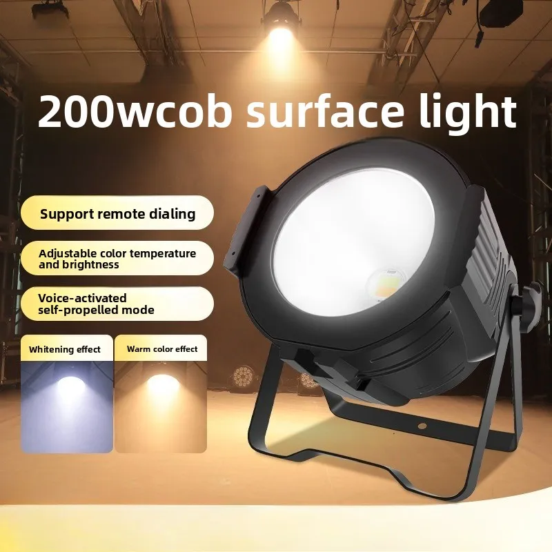 Stage lighting cob par light 200W full color led light dyeing conference hall outdoor film and television dance studio
Stage lighting cob par light 200W full color led light dyeing conference hall outdoor film and television dance studio