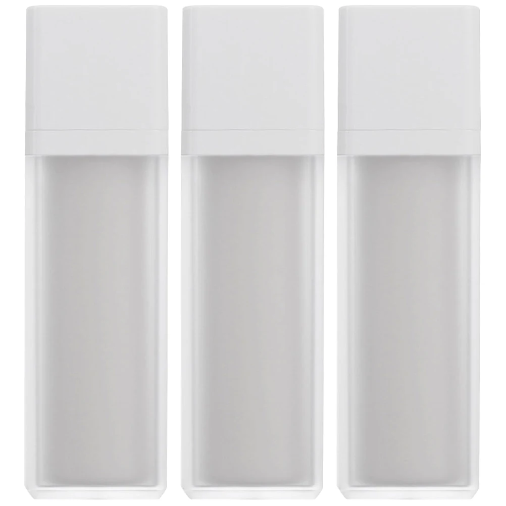 3Pcs Travel Frosted Airless Pump Bottles Refillable Lotion Cream Containers Portable Vacuum Press Cosmetics Dispenser Set
3Pcs Travel Frosted Airless Pump Bottles Refillable Lotion Cream Containers Portable Vacuum Press Cosmetics Dispenser Set