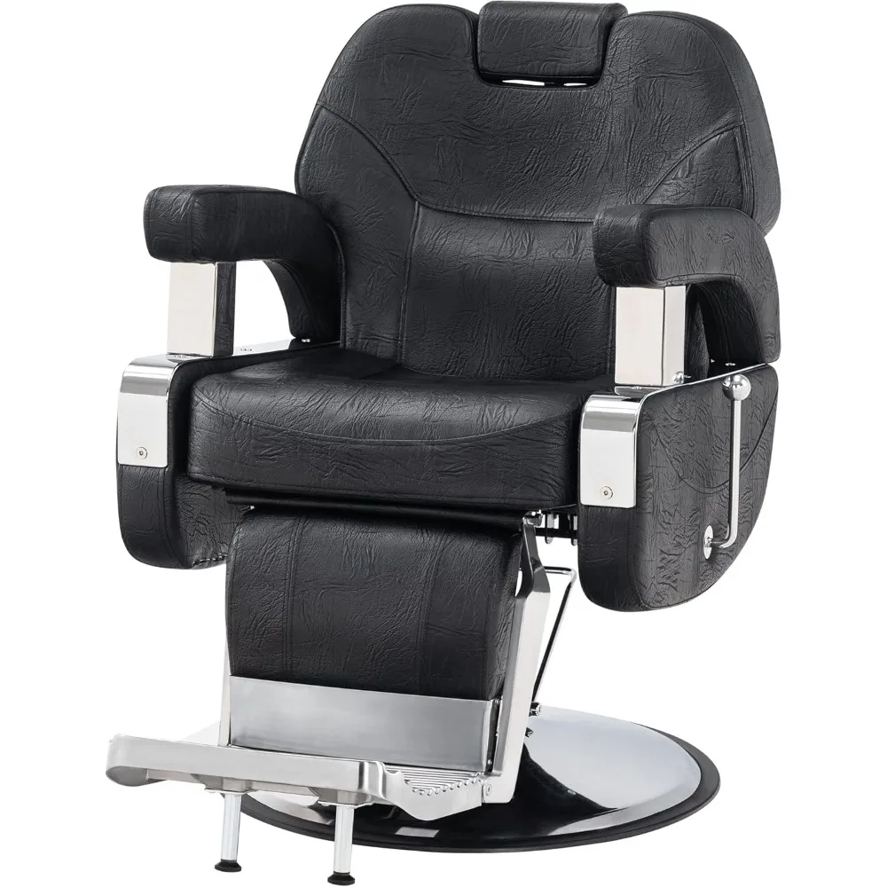 Barber Chair, Hydraulic Reclining, Multi-Purpose Salon Styling Equipment, Height Adjustable, 360 Degree Swivel, Salon Chair
Barber Chair, Hydraulic Reclining, Multi-Purpose Salon Styling Equipment, Height Adjustable, 360 Degree Swivel, Salon Chair