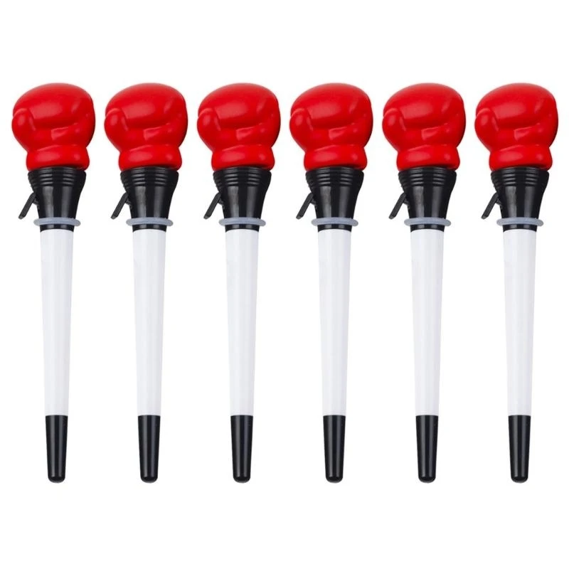 Y2GD 6 Pcs 0.5mm Boxing Gloves Ballpoint Pen Smooth Writing Pen Pen Funny Bounce Decompression Pen
Y2GD 6 Pcs 0.5mm Boxing Gloves Ballpoint Pen Smooth Writing Pen Pen Funny Bounce Decompression Pen