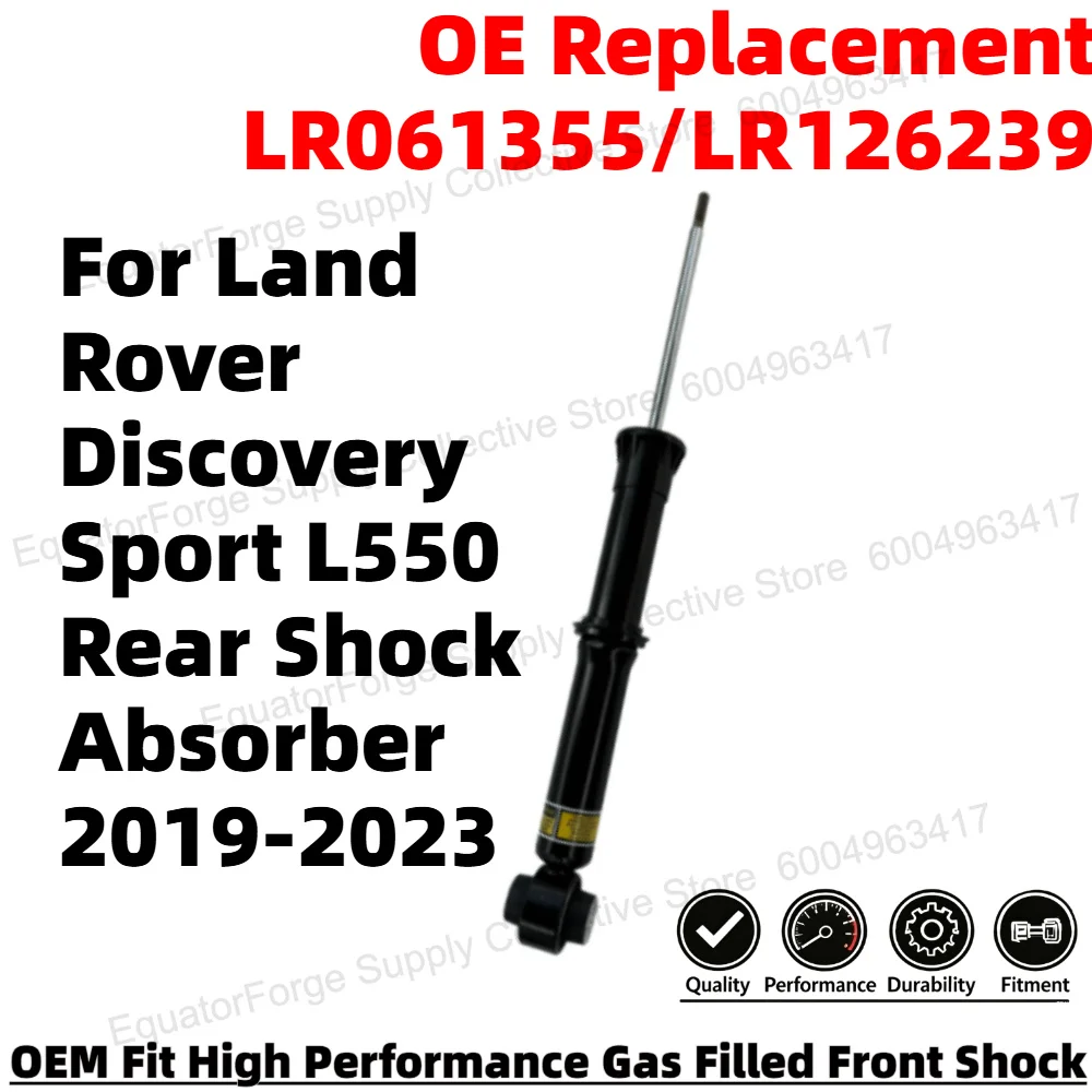 High Performance Durable Rear Shock Absorber for Land Rover Discovery Sport L550 Smooth Ride OE Replacement LR061355/LR126239
High Performance Durable Rear Shock Absorber for Land Rover Discovery Sport L550 Smooth Ride OE Replacement LR061355/LR126239