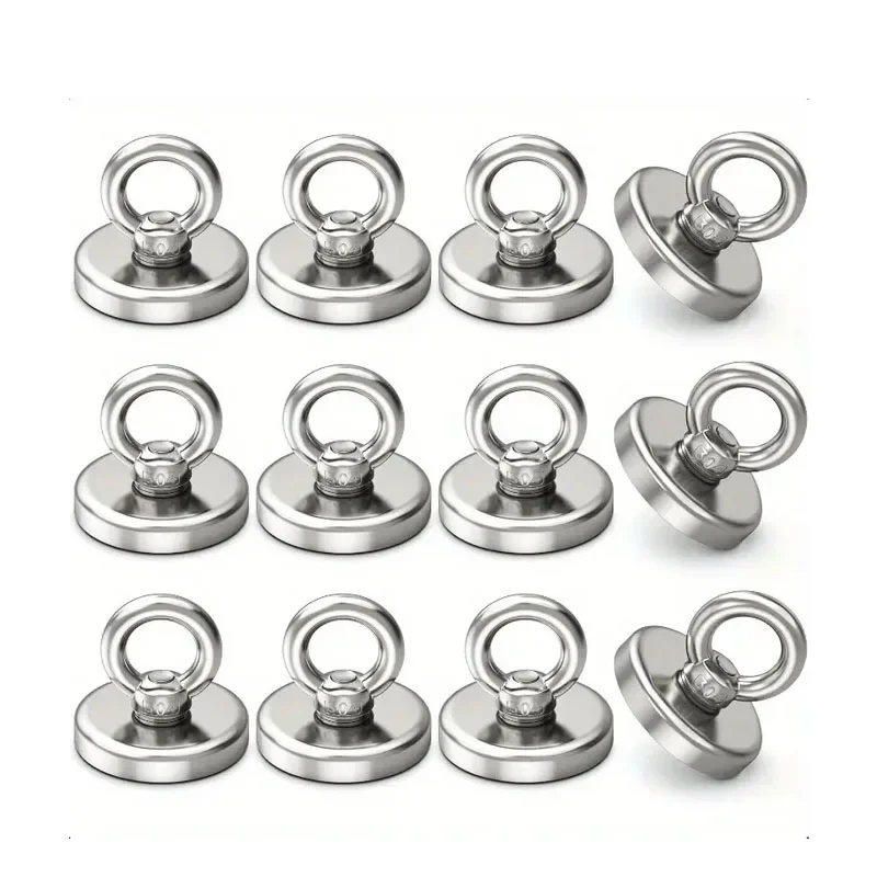 Heavy Duty Search Magnets Strong Neodymium Magnet Salvage Magnet Magnets with Countersunk Hole Eyebolt for Salvage Magnetic
Heavy Duty Search Magnets Strong Neodymium Magnet Salvage Magnet Magnets with Countersunk Hole Eyebolt for Salvage Magnetic