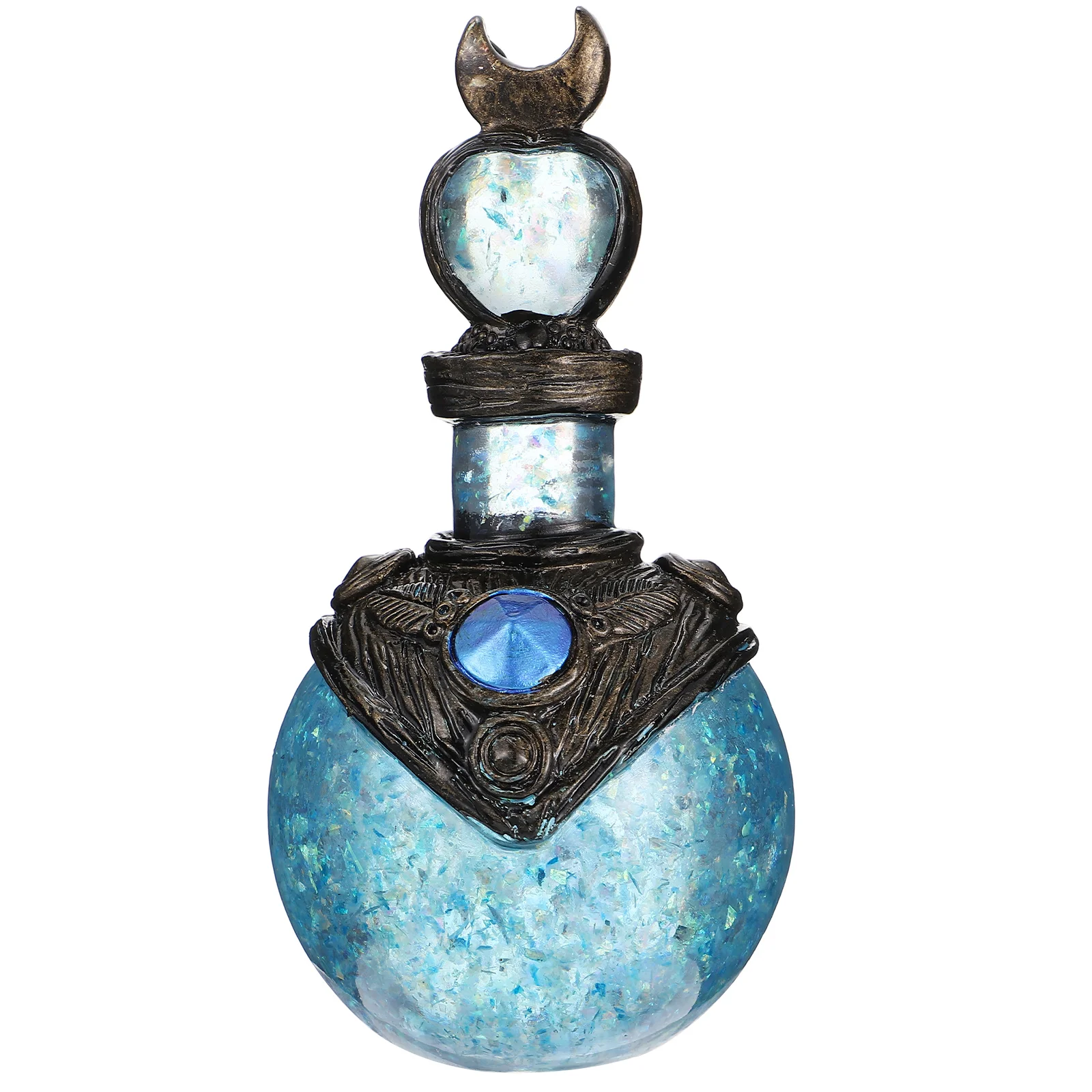Moon Bottle Desktop Adorn Decoration Shiny Resin Adornment Vintage Home Filling Party Supply Figurine Ornament
Moon Bottle Desktop Adorn Decoration Shiny Resin Adornment Vintage Home Filling Party Supply Figurine Ornament