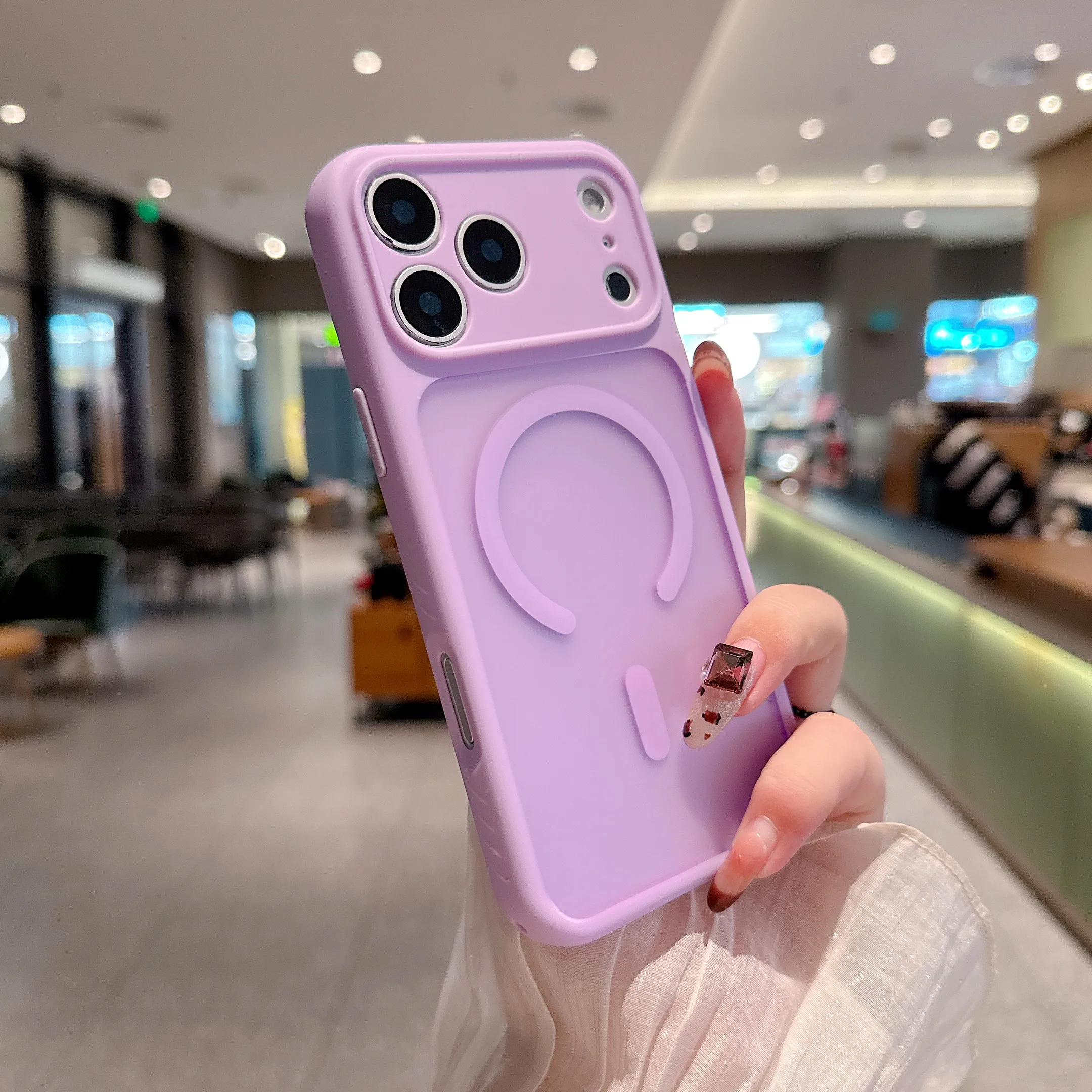 Матовый полупрозрачный чехол Skin Touch из PC+TPU с защитой от ударов для iPhone Air 16 15 14 13 17 Pro Max, с поддержкой беспроводной зарядки и магнитной фиксации
Матовый полупрозрачный чехол Skin Touch из PC+TPU с защитой от ударов для iPhone Air 16 15 14 13 17 Pro Max, с поддержкой беспроводной зарядки и магнитной фиксации