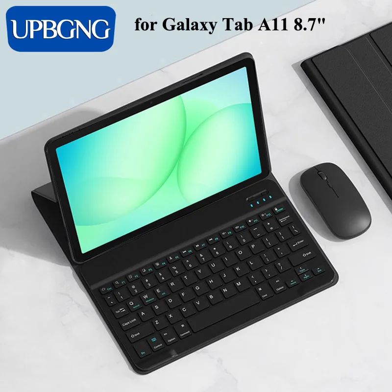 With Keyboard Case for Samsung Galaxy Tab A11 8.7 Inch Funda Stand Shell Wireless Keyboard for Samsung Galaxy Tab A11 8.7" Cover
With Keyboard Case for Samsung Galaxy Tab A11 8.7 Inch Funda Stand Shell Wireless Keyboard for Samsung Galaxy Tab A11 8.7" Cover