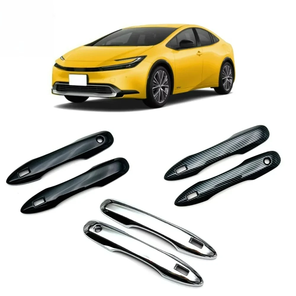 Door Handle Cover Carbon Fiber Chrome For Toyota Prius XW60 2022-2025 2023 2024 ABS Black 4PCS Sticker Trim Set Car Accessories
Door Handle Cover Carbon Fiber Chrome For Toyota Prius XW60 2022-2025 2023 2024 ABS Black 4PCS Sticker Trim Set Car Accessories