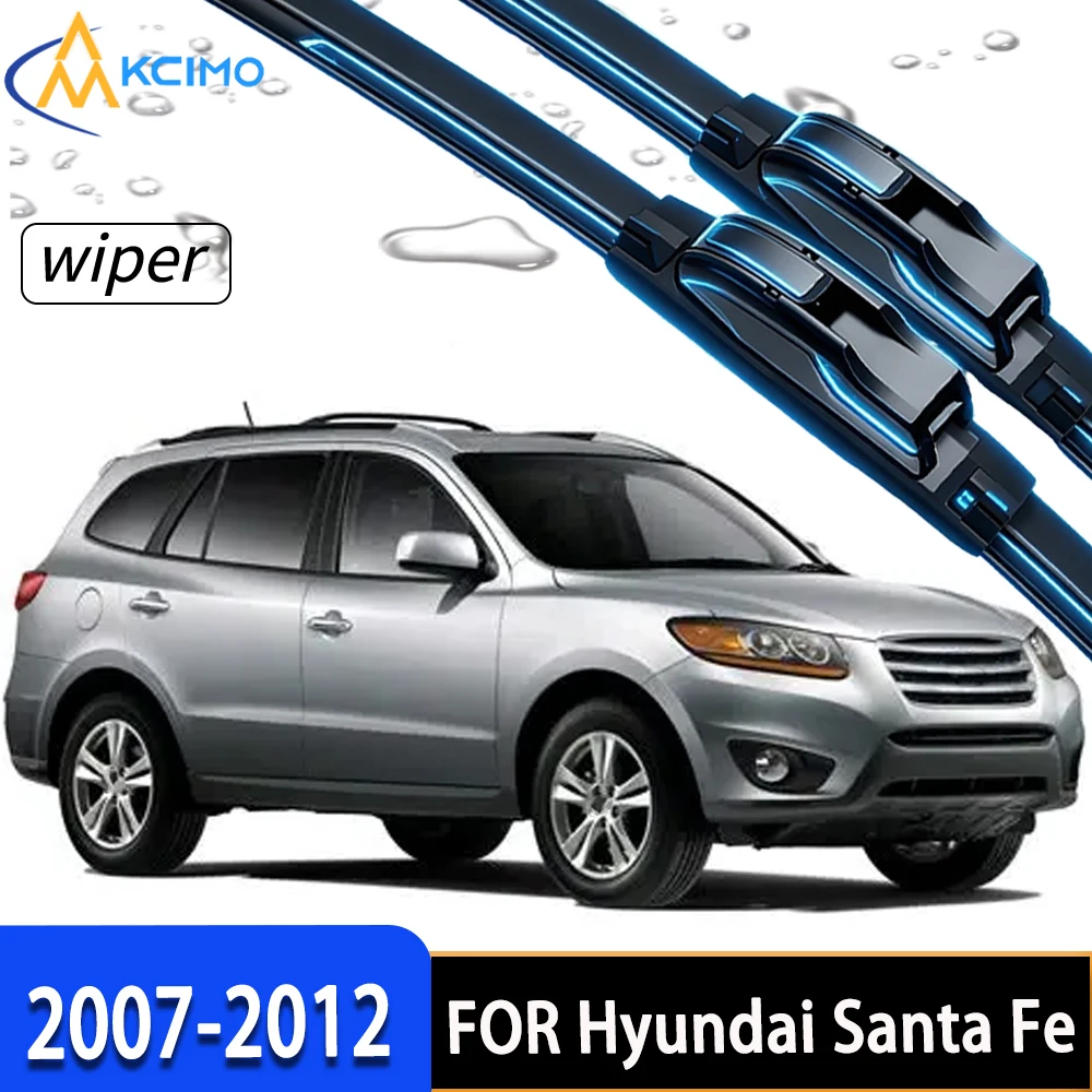 2Pcs Front Windshield Wiper Blades For Hyundai Santa Fe CM 2007-2012 High-Density Rubber Stable Wiping Direct Replacement
2Pcs Front Windshield Wiper Blades For Hyundai Santa Fe CM 2007-2012 High-Density Rubber Stable Wiping Direct Replacement
