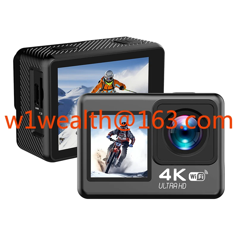 4K sports action camera 30fps Wifi two-color 2.0-inch high definition ultra-clear screen 30m waterproof 2000W video wide lens V8
4K sports action camera 30fps Wifi two-color 2.0-inch high definition ultra-clear screen 30m waterproof 2000W video wide lens V8