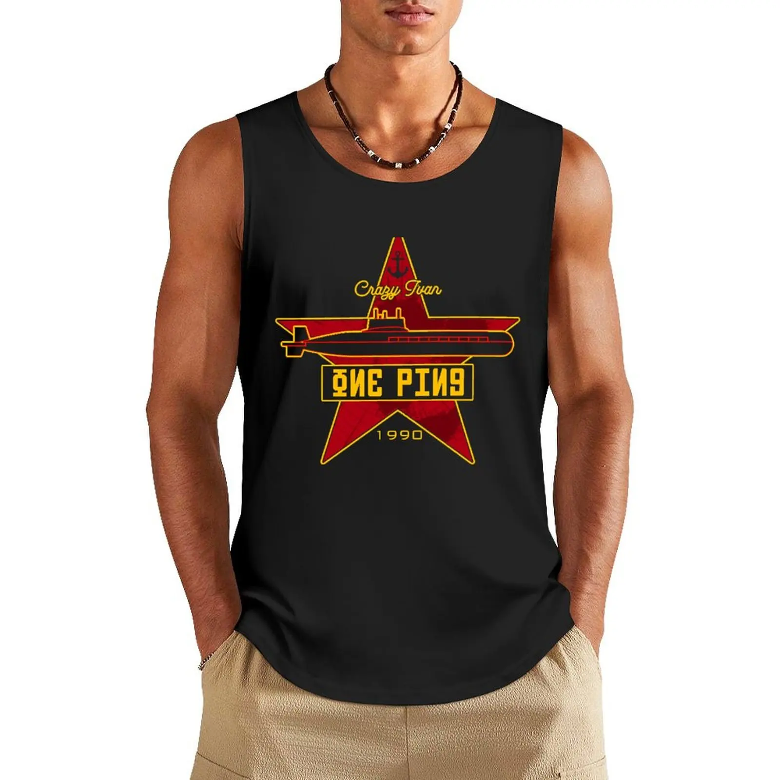 The Hunt for Red October Tank Top Men's sleeveless gym shirts fitness clothing for men summer mens gym clothes
The Hunt for Red October Tank Top Men's sleeveless gym shirts fitness clothing for men summer mens gym clothes